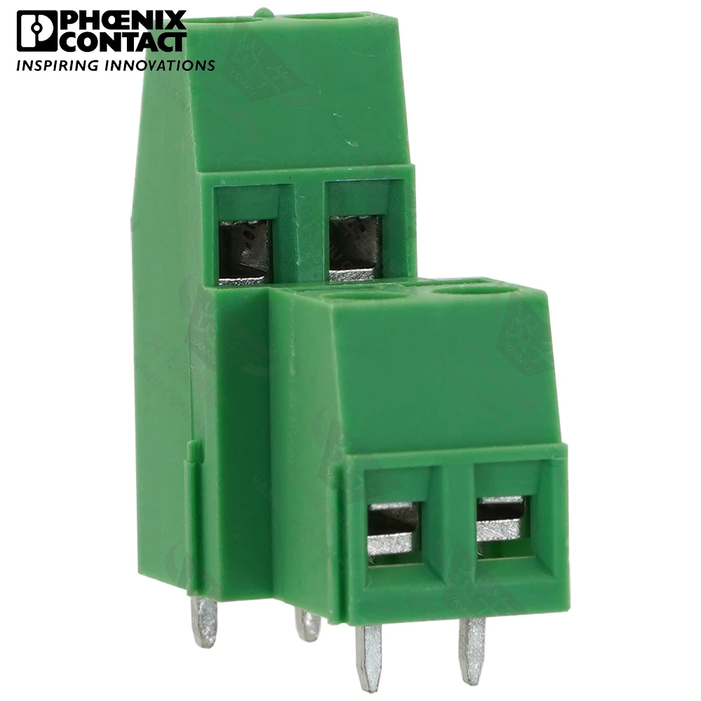 

5.08mm Original Genuine Phoenix Contact Connector PCB Screw Terminal Block 4 Pin Double MKKDS 1.5 5.08 1725038 Wire-to-board