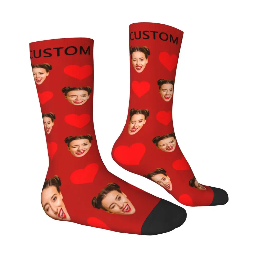 Personal Custom Avatar Printed Socks Cozy Sport Middle Tube Socks Cotton for Unisex Birthday Present 27 Se85d6786e4974dee8150c1c9da0d3d41o