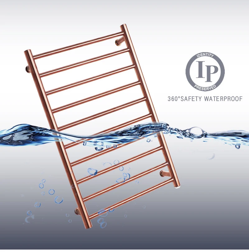 500*800*120(mm) Electric Towel Rack 304 Stainless Steel 50&deg;C+5 Constant Temperature Fast Heat Drying Bath Towel Bar 110V/220V
