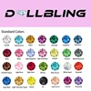 Dollbling 4 Seasons Girl 0-4 Years Gracefule Pink Butterfly Knot Prewalk Indoor Soft-Sole Shoes for Christening or Baby Shower 6