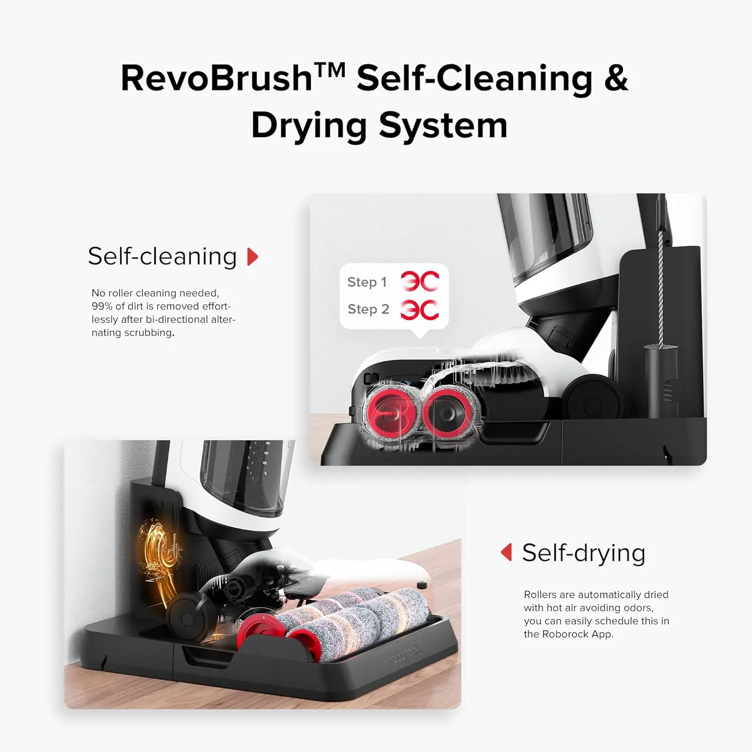 Dyad Pro Wet and Dry Vacuum Cleaner with 17000Pa Intense Power Suction, Vanquish Wet and Dry Messes with DyadPower, Self-Cleanin 4