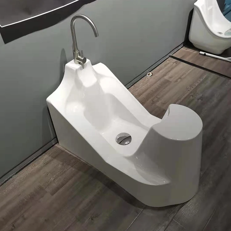 

Sanitary furniture Wudu Sink Ablutiion Basin Mosque Vessel Foot Wash Freestanding Sink