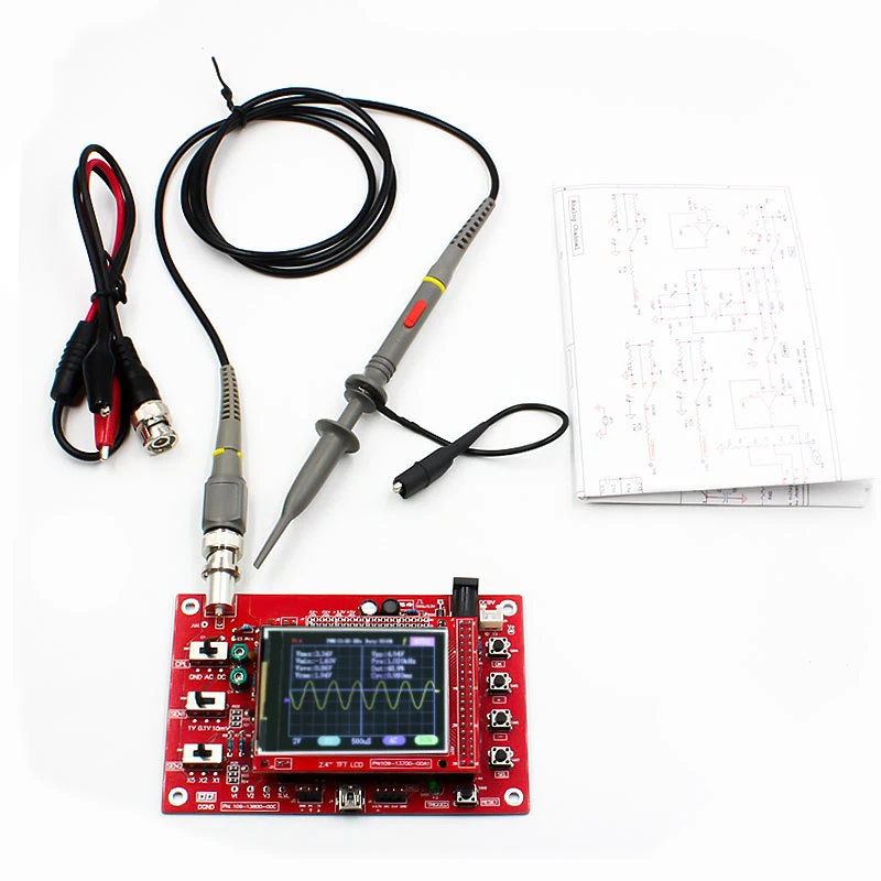 Oscilloscope Kit Parts Oscilloscope P6100 Tft Oscilloscope