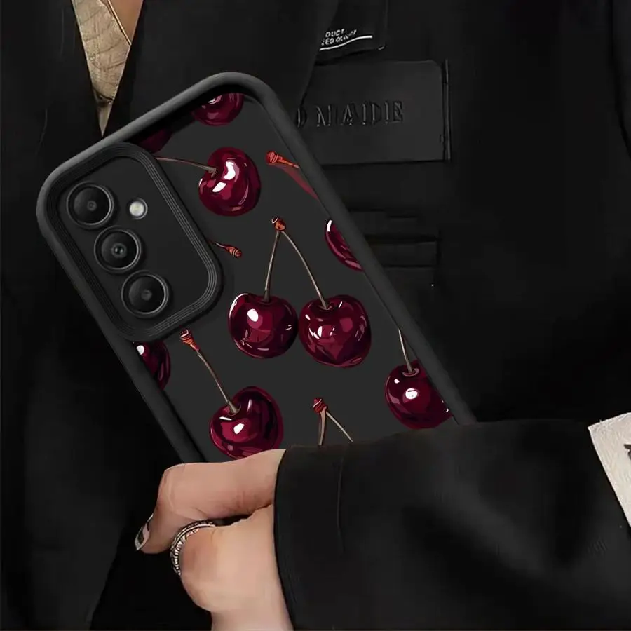 Fruit Cherry Pattern Phone Cover Case