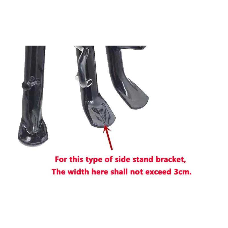 Durable Aluminum Alloy Kickstand Pad with Anti-Slip Support and Wrench