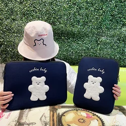 Chic Soft Laptop Sleeve - Stylish Protective Notebook Liner Bag for 13.3-13.6inch (Cookie baby)