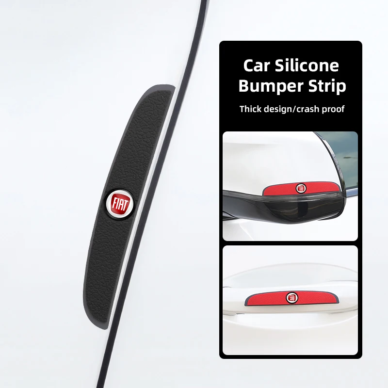 Silicone Car Anti-Collision Protection Pads - Set of 4