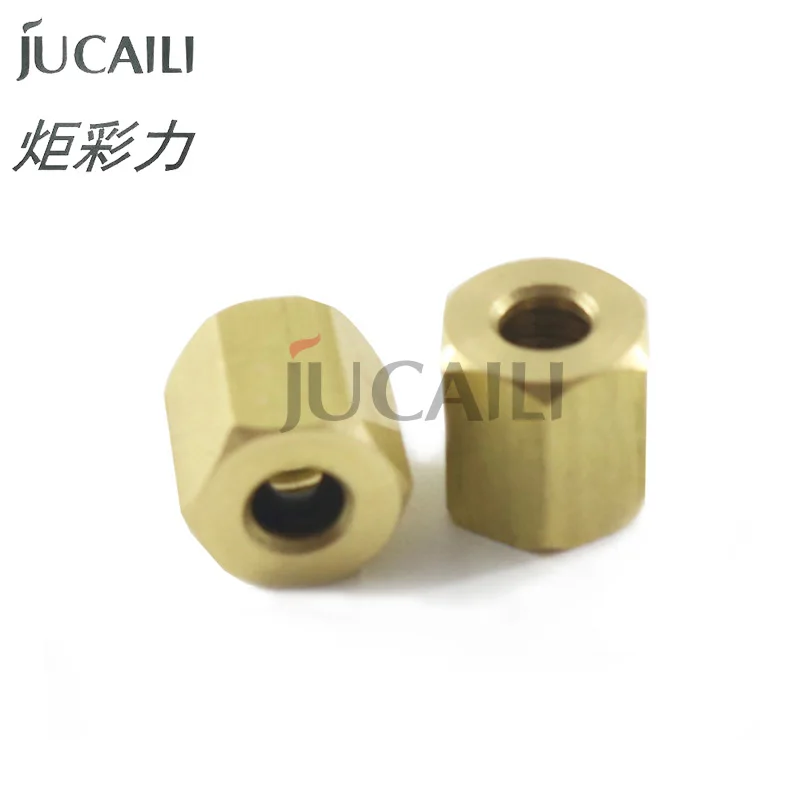 Фото Прозрачный большой чернильный демпфер Jucaili DX5 для EPSON DX5 XP600 4720 I3200 Mutoh Galaxy Xuli, чернильный фильтр с гайкой для принтера №4