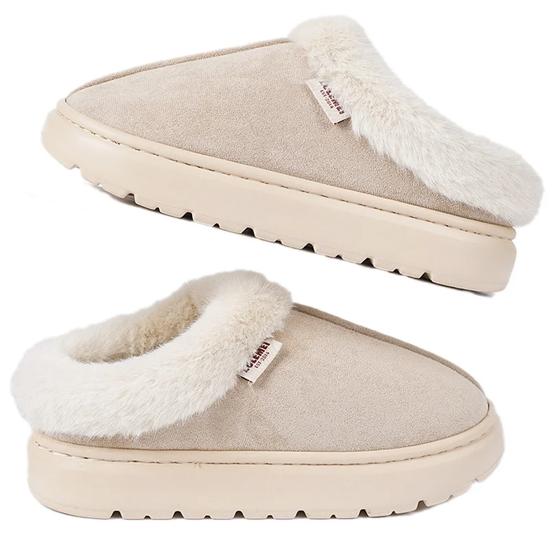 Boots 2025 New Women's Boots With Fur Winter Shoes For Woman Winter Footwear Women Comfortable Indoor Outdoor Snow Botas Mujer