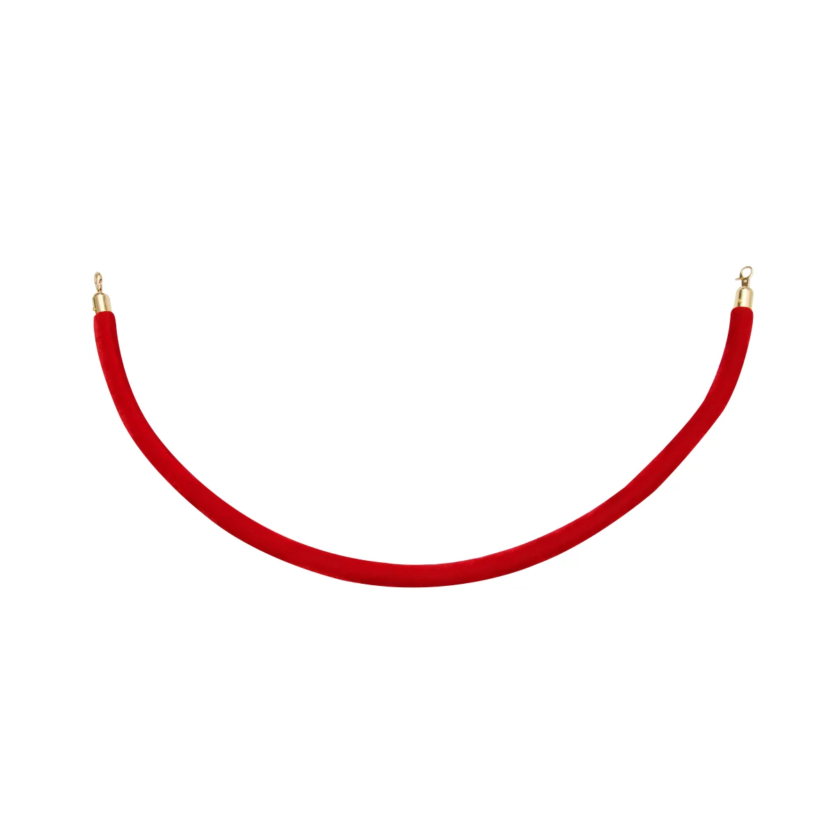 

15 Crowd Control Lint Rope with Hooks (Red)