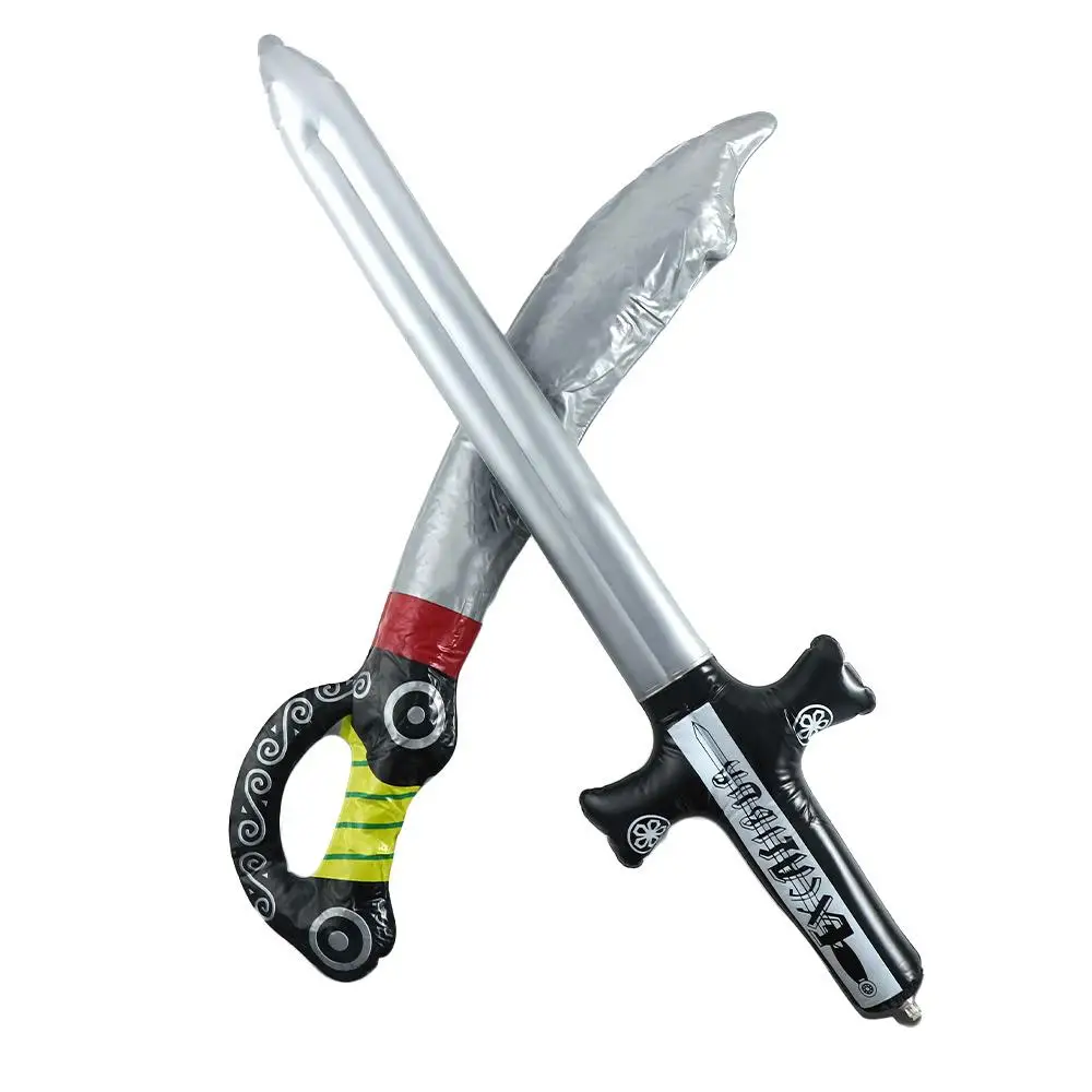 Inflatable 1pcs Kids Toys Water Play Toys Children Toys Wedding Decoration Swim Pool Play Toys Pirate Cutlass Sword Toy 4