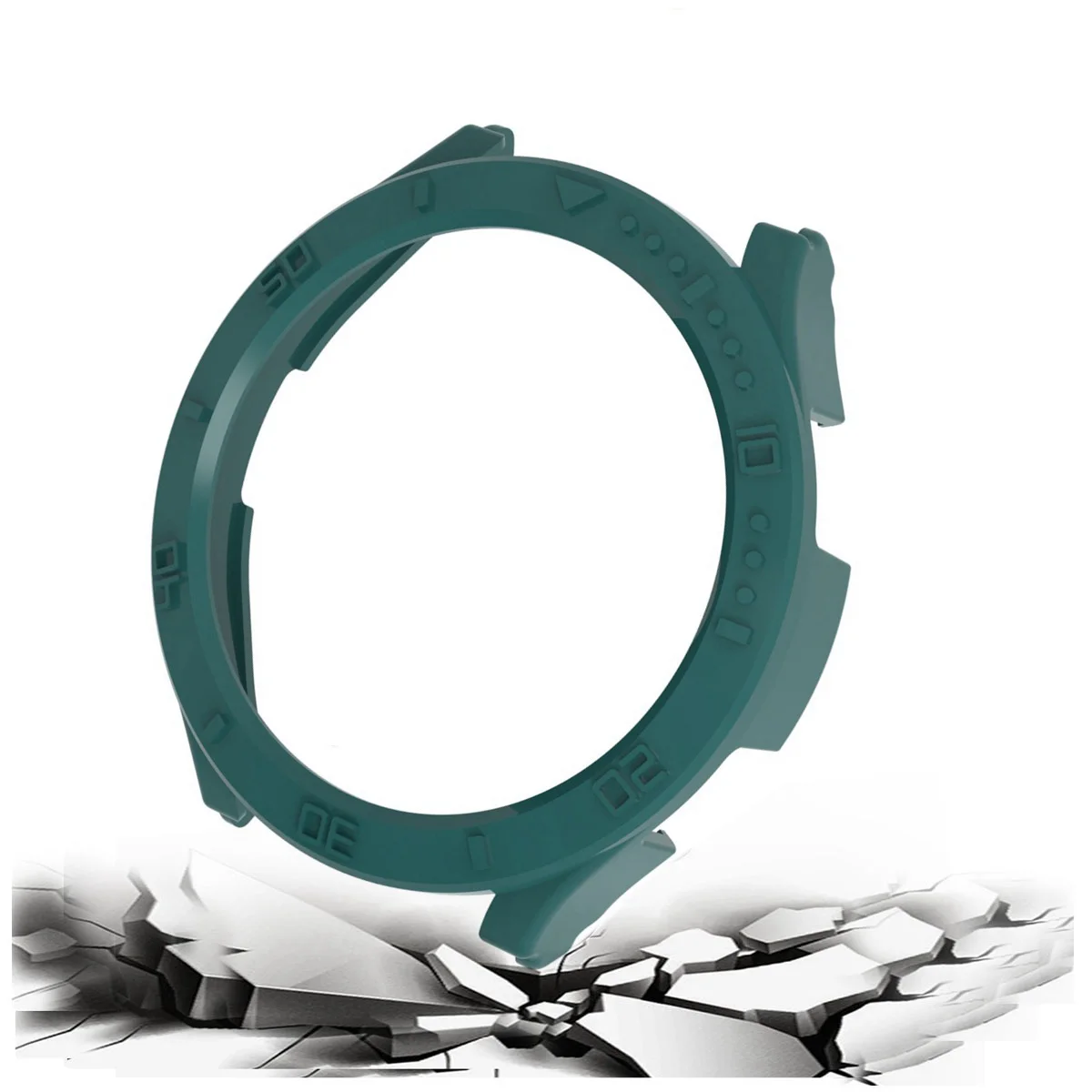 Durable Edge Shell Frame Protector for Samsung Galaxy Watch - Sleek Bezel Ring Case
