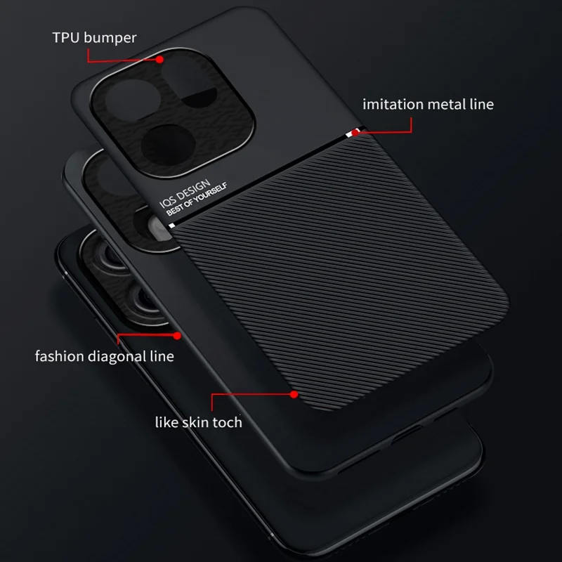 Rugged Non-Slip Protective Case with Magnetic Suction Holder