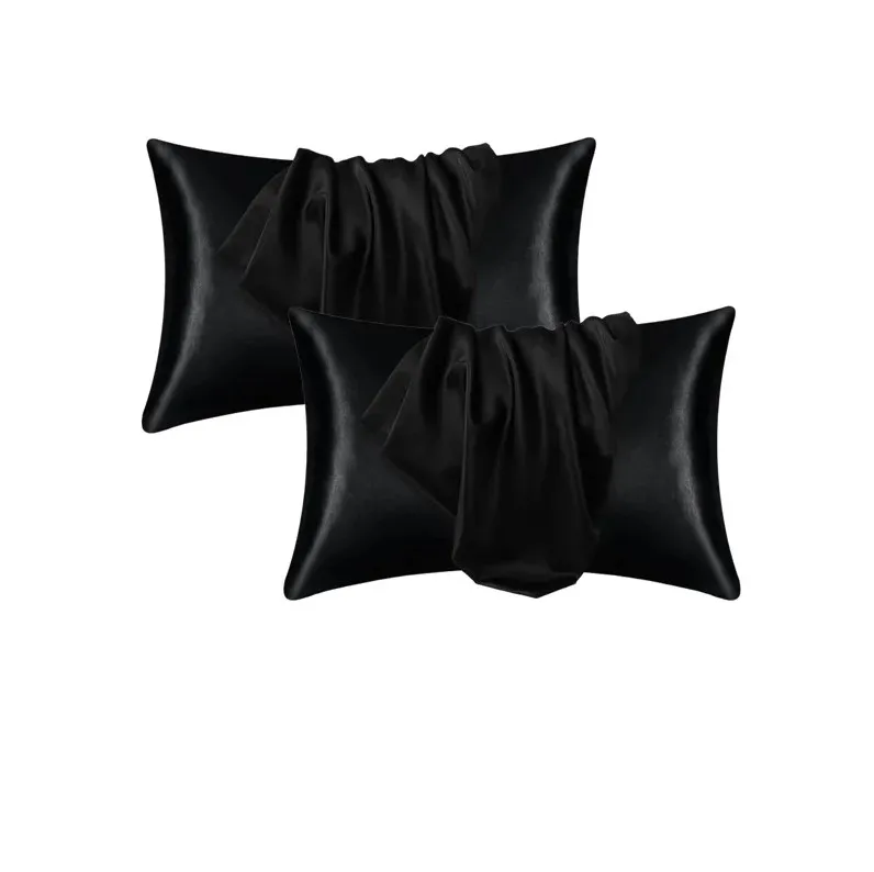 Luxurious Silk Pillowcase for Hair and Skin – Soft Satin Beauty Pillow Cover for Home Décor
