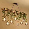FAIRY American Country Pendant Lamp Retro Creativity Plant Music Restaurant Cashier Counter Bar Cafe Milk Tea Shop Chandelier 6