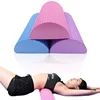 Half Round EVA Foam Roller For Yoga Pilates Fitness Equipment Balance Pad Yoga Blocks With Massage Floating Point 30-45cm 2
