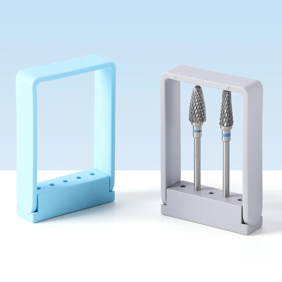 AZDENT Dental 5-Loch HP Bohrerhalter Zahnmedizin Bohrer Ständer Bohrer Organizer Box Aufbewahrungskoffer Odontologia Laborwerkzeuge – Detail 3