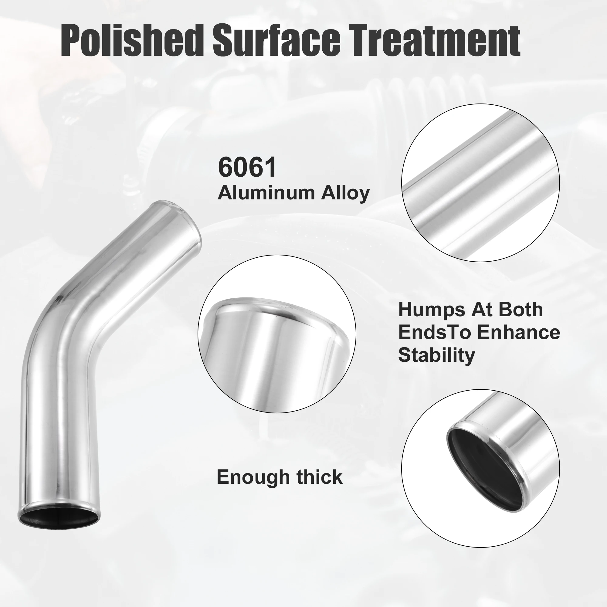 X Autohaux OD 34-102mm  20 300mm 500mm ˷̴ ձ Ʃ   ƮƮ 45   Ʃ ڵ