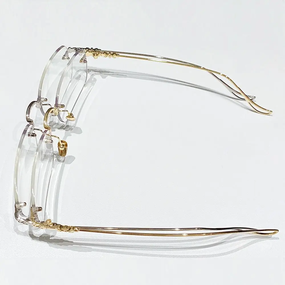Ultralight Rimless Blue Light Blocking Square Eyewear