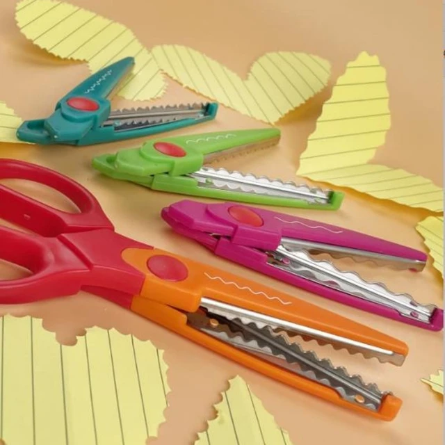Safety Scissors Student Craft Scissors Round Edge Children Scissors Cute  Animal Plastic Scissors for Paper Cutting Scrapbooking - AliExpress