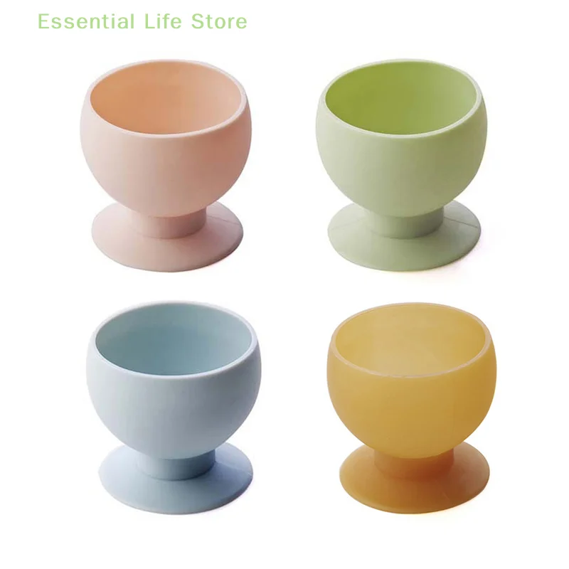 Cup Type Door Knob Dust Covers Round Rubber Wall Protector Door Handle Bumper Guard Stopper Baby Safety Supplies Crash Pad