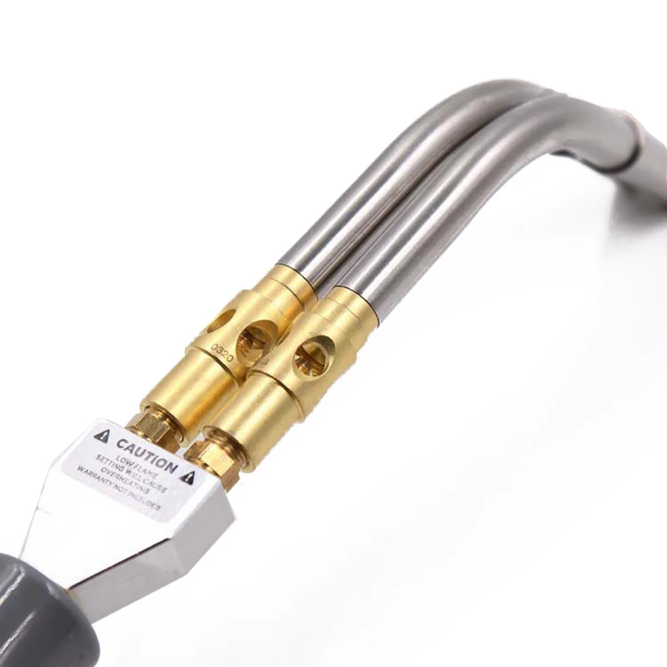 Schweißbrenner Gold Gasbrenner - Edelstahl Brennrohr In Blau