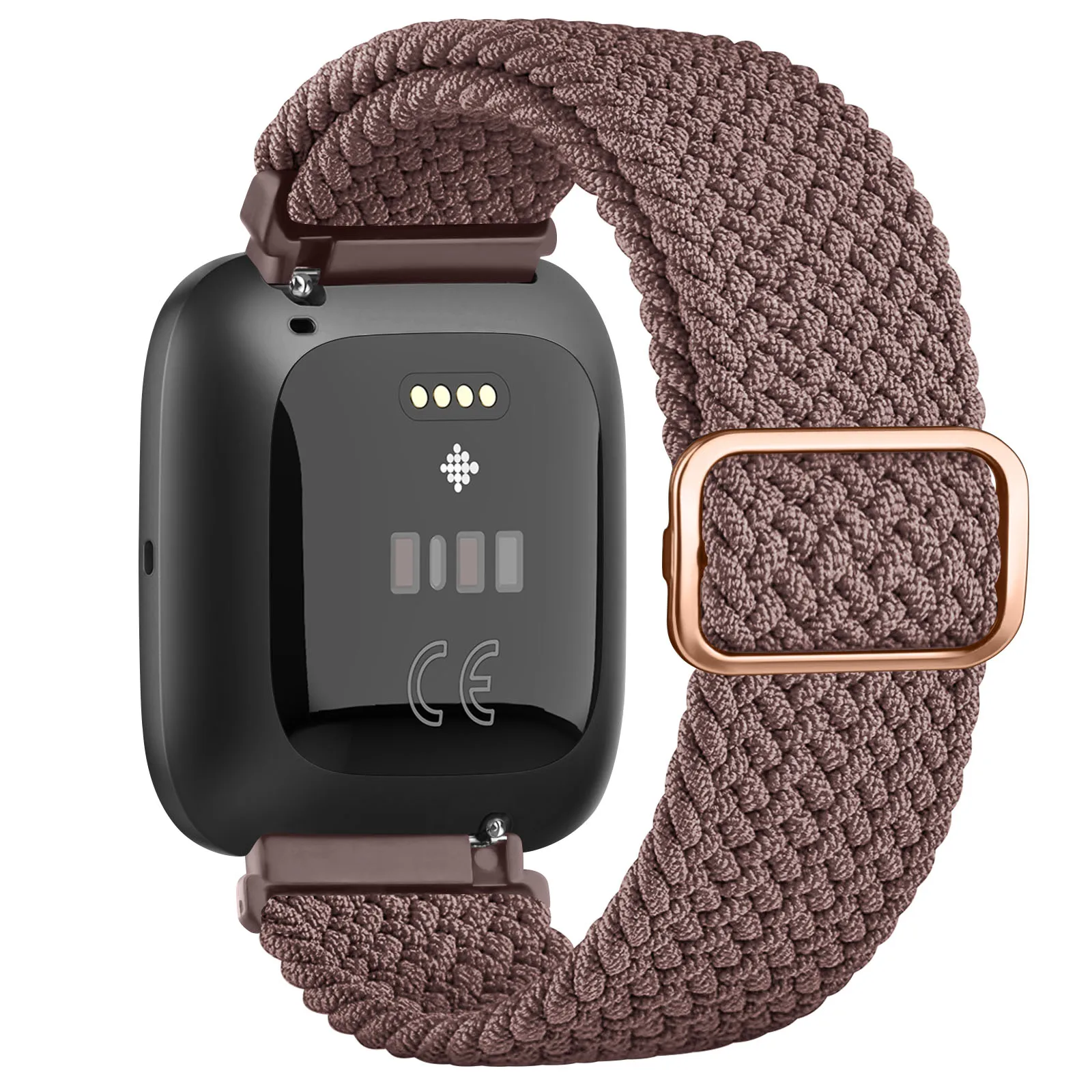 Elastisches geflochtenes Schlaufen band für fitbit versa 1/versa 2/versa lite Armband verstellbares Armband für fitbit versa spezielles Kanten band