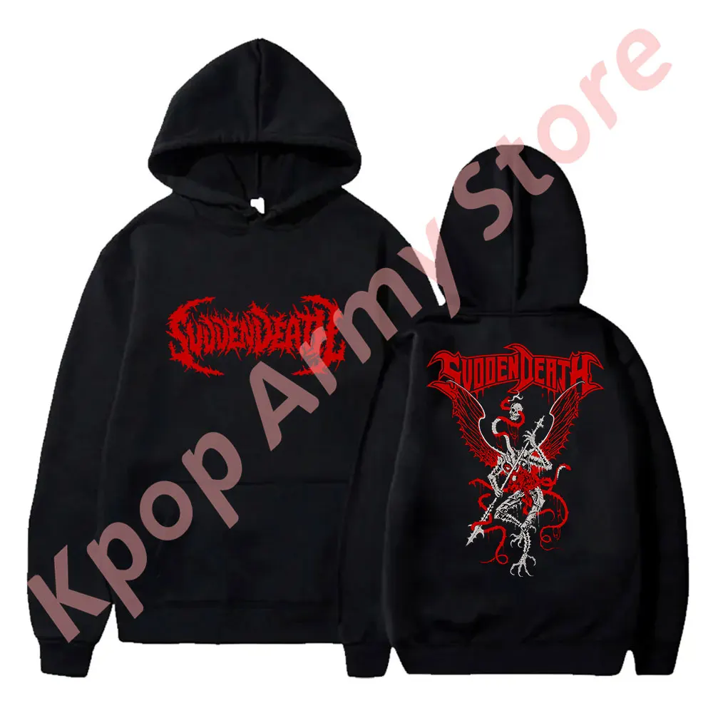 

Svdden Death Archdemon Hoodies Tour Logo Merch Cosplay Women Men Fashion Casual Streetwear Sweatshirts