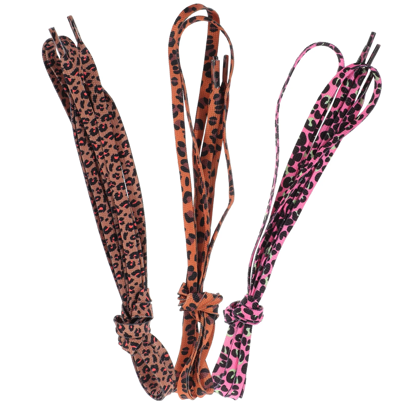 

3 Pairs Shoelace Decorative Laces Athletic Sneakers Shoelaces Accessories Vintage