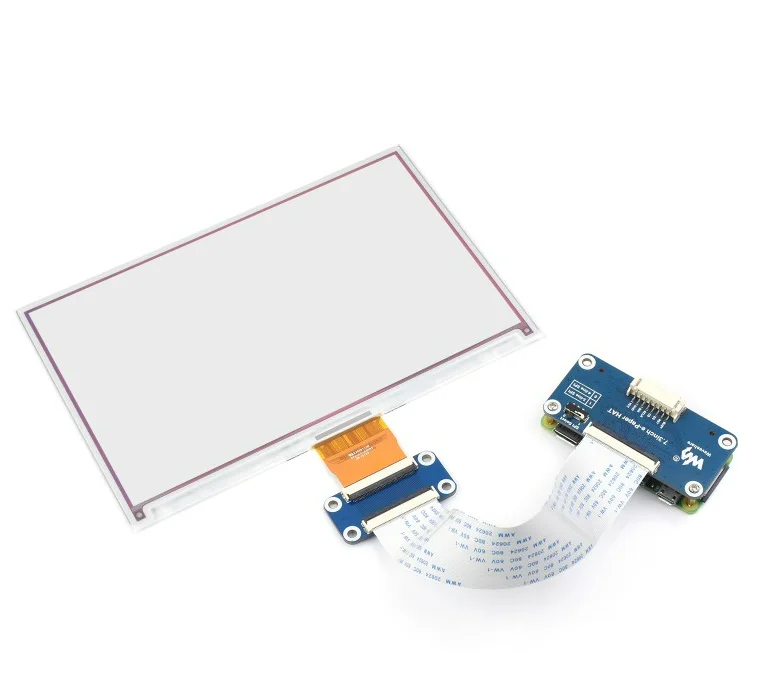

7-цветный модуль дисплея E-Ink ACeP 7,3 дюйма, 800 × 480 пикселей, коммуникация SPI