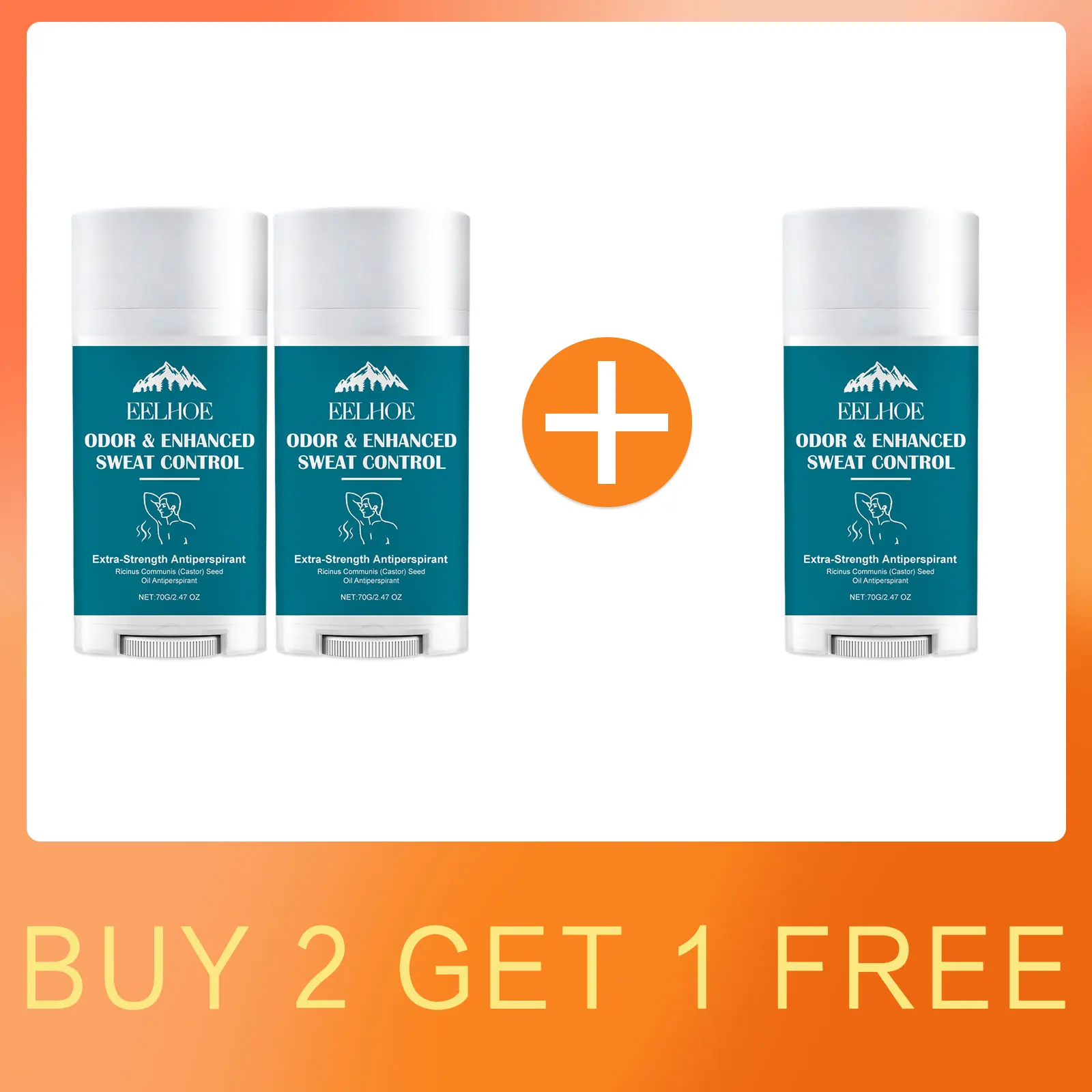 Deodorant Stick For Men Long Lasting Anti Odor Protection Vitamin E_voghion.com