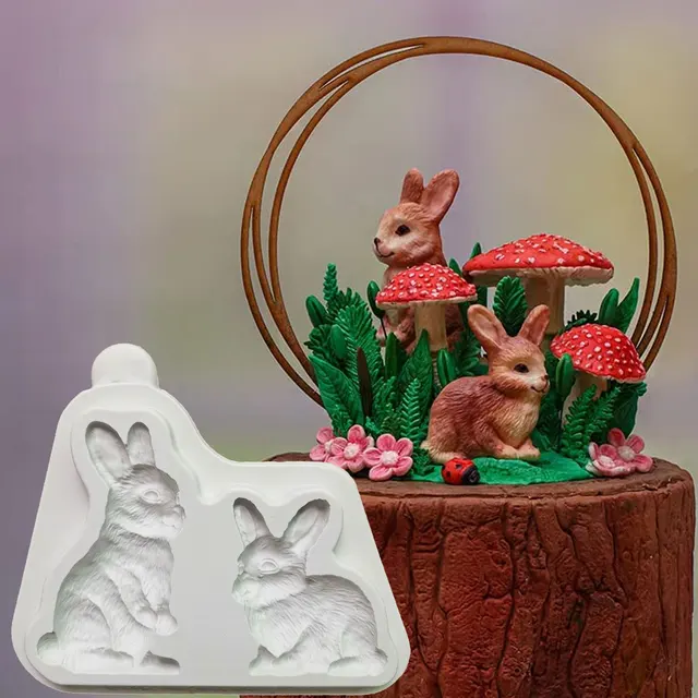 ウサギ型チョコレートモールドインテリア(オマケ付き) ウサギ型チョコレートモールドインテリア(オマケ付き) 【公式通販】
