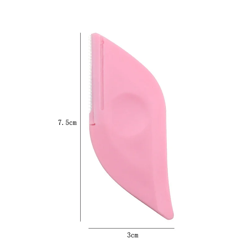 Karsyngirl 2pcs Portable Eyebrow Trimmer Eyebrow Razor Shaver Eye Brow Shaper Cutter Shaping Tool Facial Hair Remover for Women