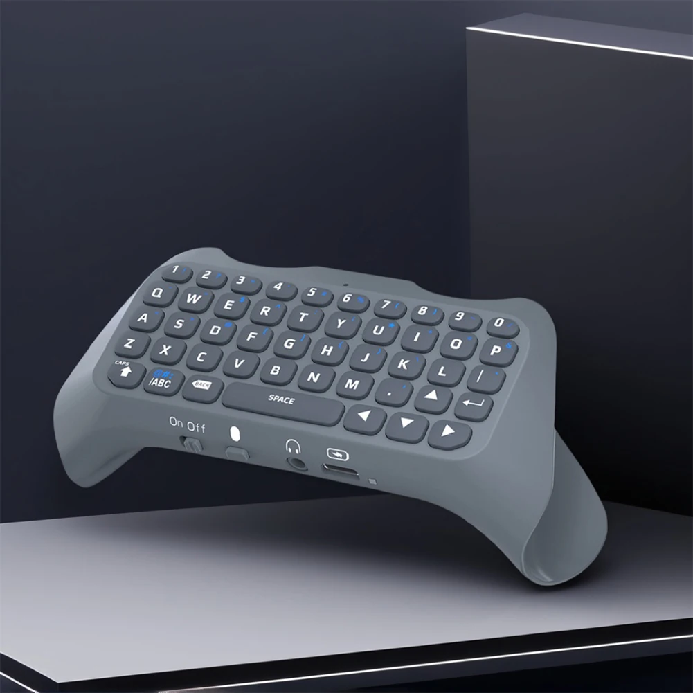 Wireless Keyboard Controller Bluetooth-Compatible 3.0 Built-In Speaker Wireless Gaming Keypad Handle for PS5 Gamepad Controller