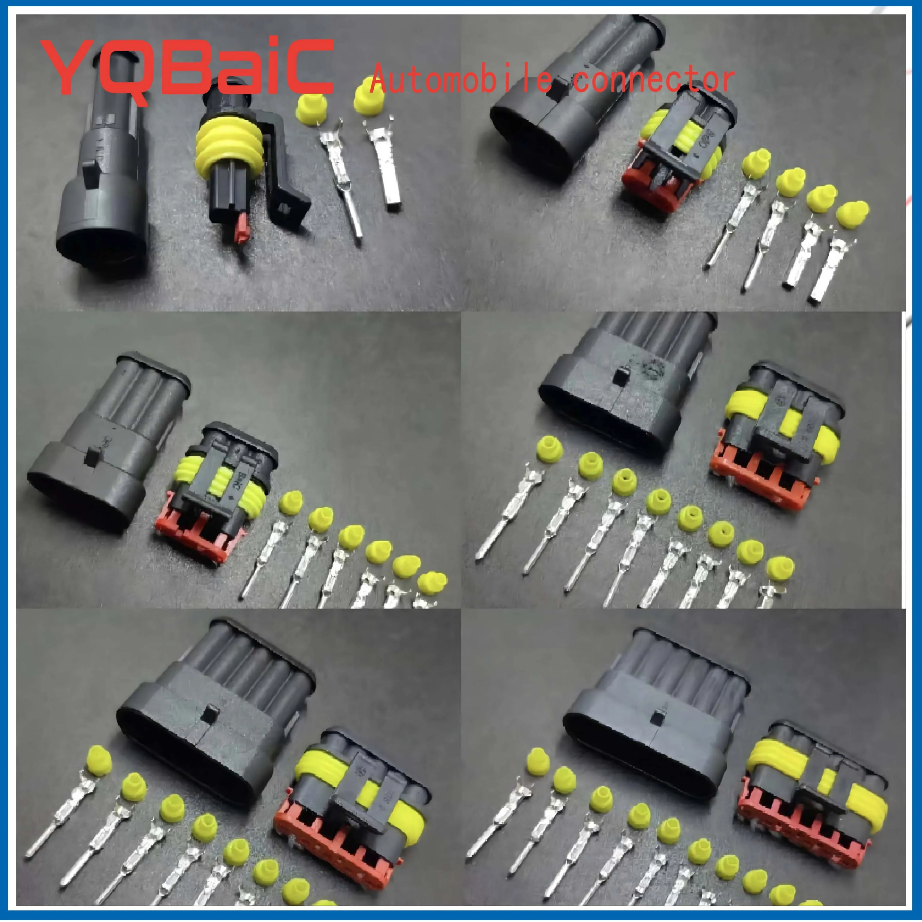 Waterproof Electrical Connector Kit for Vehicles