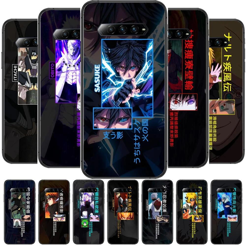 Anime Naruto Pictorial Phone Case For Xiaomi Redmi Black Shark 4 Pro 2 3 3s Cases Helo Cover Funda Mobile Phone Cases Covers Aliexpress