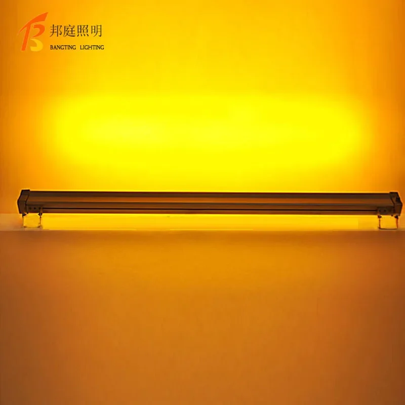 Aluminum housing color changing 12W 18W 24W 36W outdoor light dmx RGB linear LED wall washer