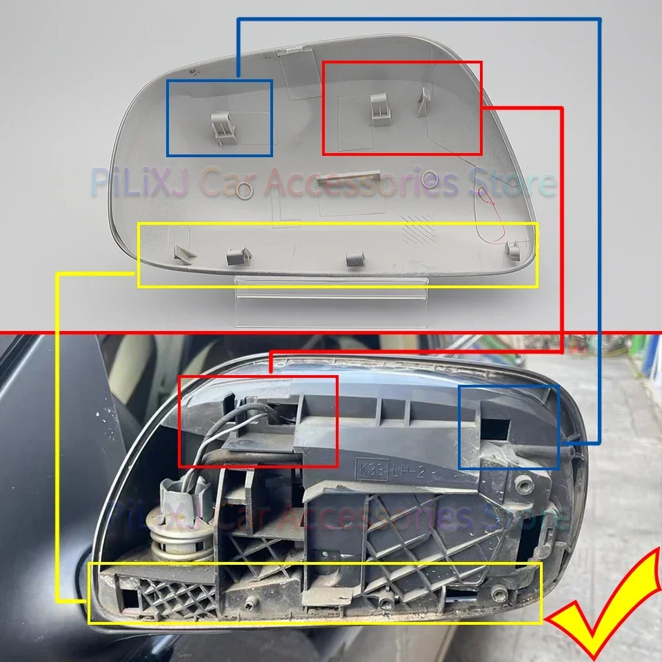 Toyota Corolla ALTIS 2007 2008 2009 2010 2011 2012 2013 백미러 쉘 커버 캡 하우징 윙 사이드 미러 페인트