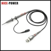 1PCS Oscilloscope Probe DC-100MHz Scope Clip Probe 100MHz P6100 300V Attenuator X1 X10 Wire Cable BNC Connector Diy Newest 1