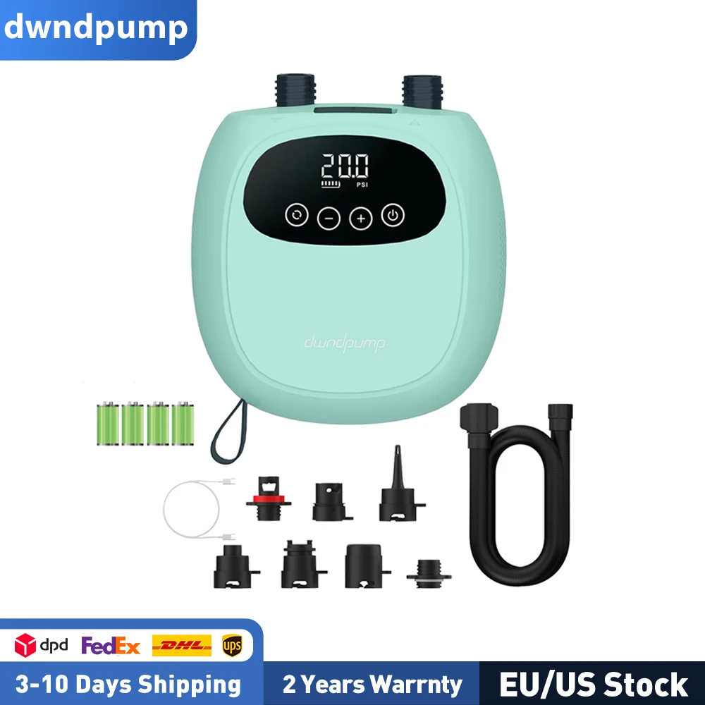Pompe SUP gonflable haute pression 20PSI électrique 5200mAh 18.5V, compresseur pour bateau, Kayak, planche de surf sur pagaie 12V  18