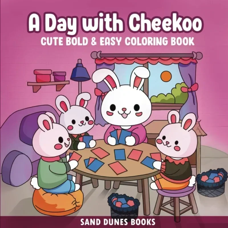 Bring the Cheekoo World to Life with Teen Cartoon Coloring Book Set for Creativity 2