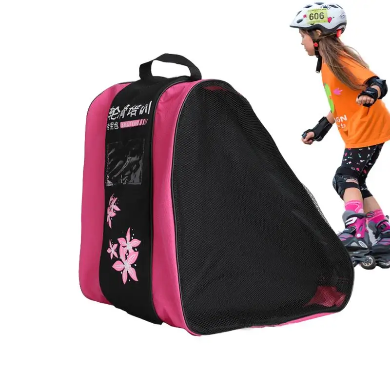 

Сумка для роликовых коньков для мальчиков, водонепроницаемая сумка для катания на коньках, с тремя отделениями, для обучения детей и взрослых