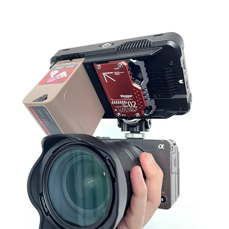 Vlogger Photography Accessories Memory Card Box Aluminum-magnesium Alloy Card Re