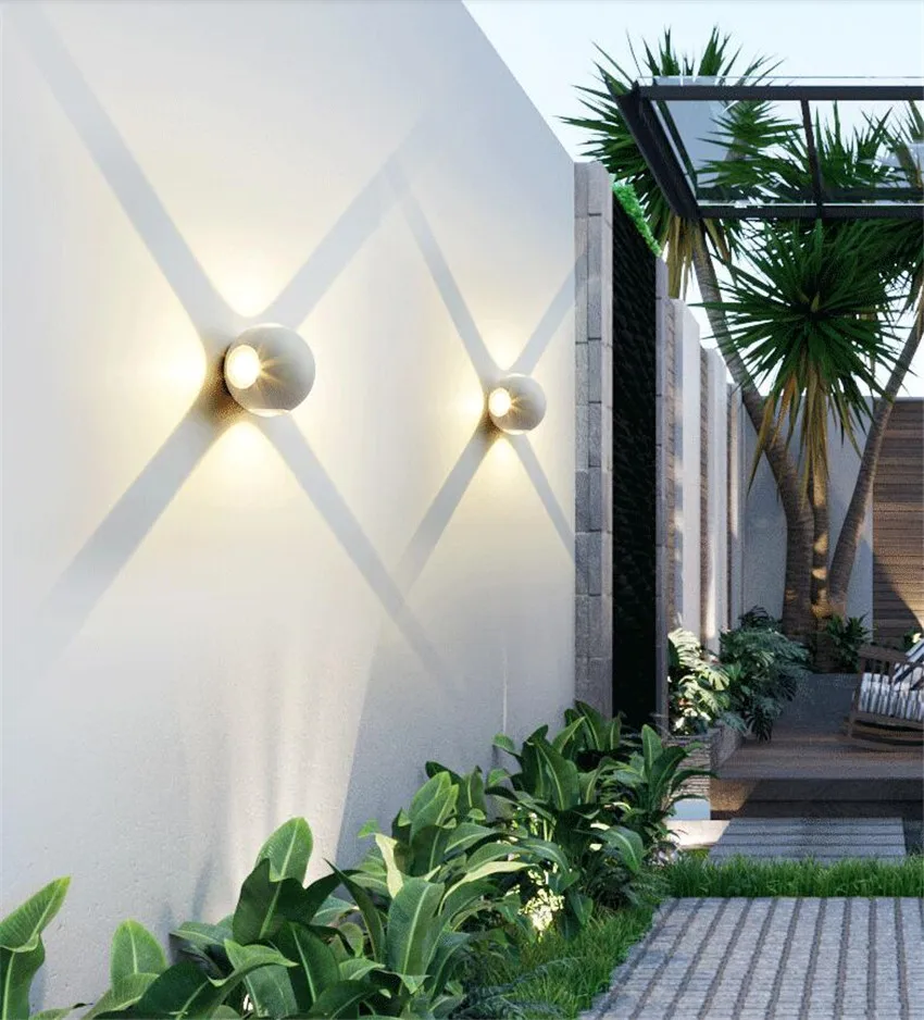 Lithe 4' 2-Sided Indoor-Outdoor IP65 Wall Lamp main image 0