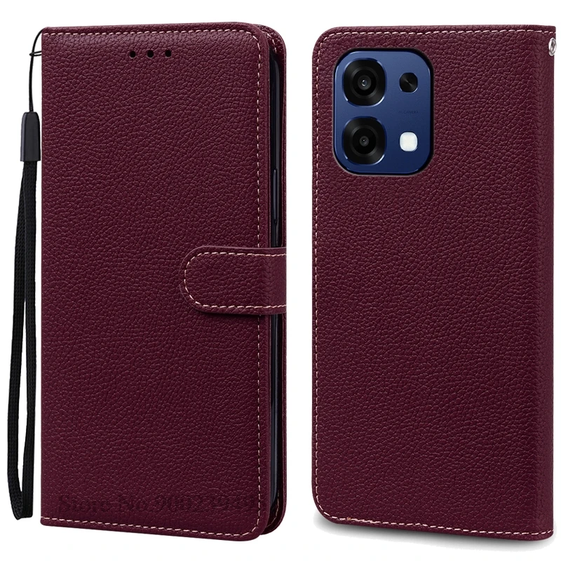 Shockproof Leather Flip Wallet Cover - Premium Protective Case