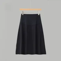 Jupe demi-slip taille haute en tissu soie glacée sans coutures, ultra-fine, anti-transparence, doublure de jupe intérieure pour robe Hanfu. 1