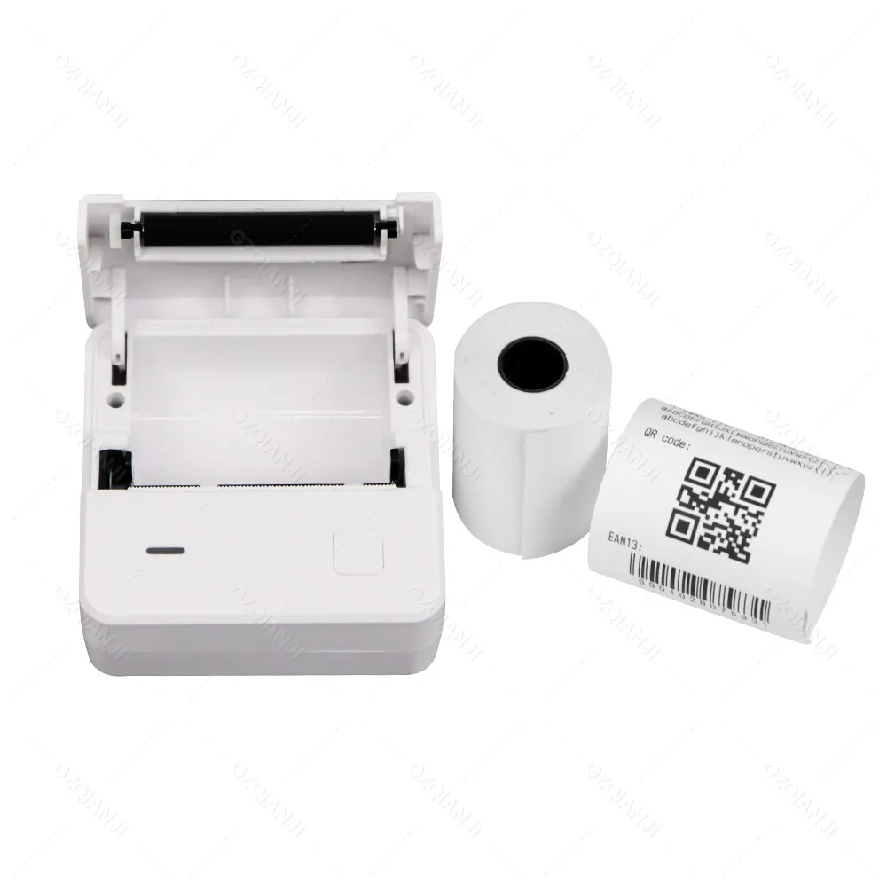 Mini POS Receipt Mobile Printer Wireless Bluetooth Portable Loyverse SII Machine Support 1D 2D Barcodes Printing Device