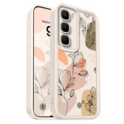 Charming Flowers Staircase Soft Phone Case Cover for Hot 20 Play (White)