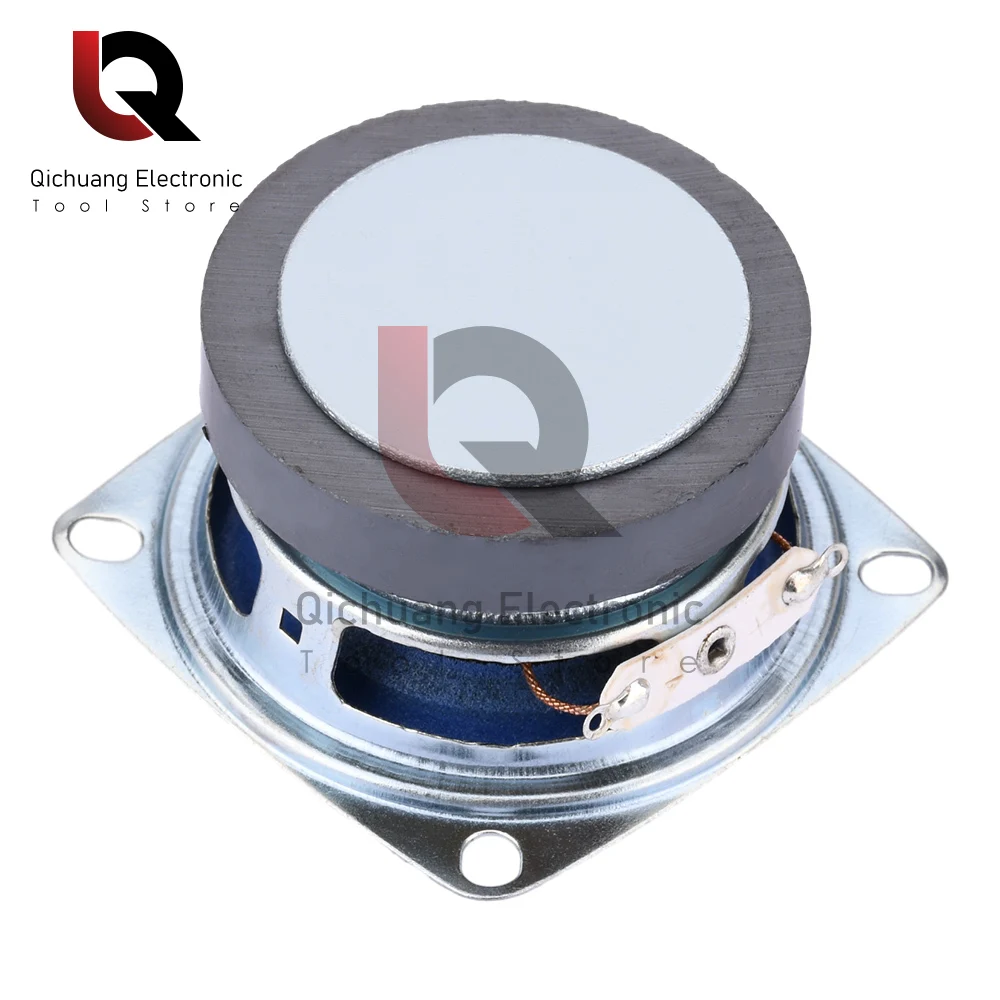 2-inch 5W 4ohm Blue Full-frequency Speaker 52mm Square Small Speaker For Digital Electronic Products 0.25~18KHz full range speaker