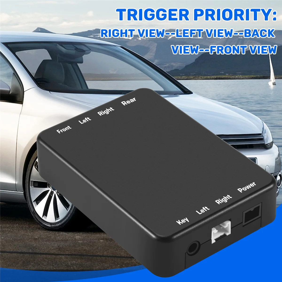Car Parking Panoramic View Rearview 4 Way 360 Degree Degree View Camera Control Box System DVR Without Camera